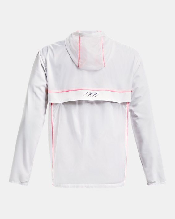 Men's UA Run Anywhere Jacket in White image number 9